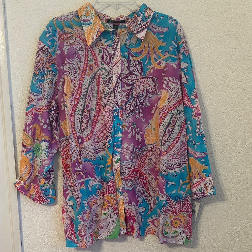 Ralph Lauren Multicolor Paisley Shirt